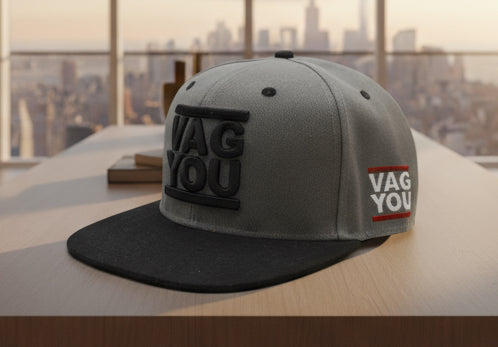 VAGYOU Snapback Cap Stone Grey